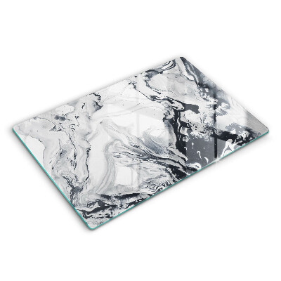 Tagliere in vetro temperato Astrazione dell'inchiostro