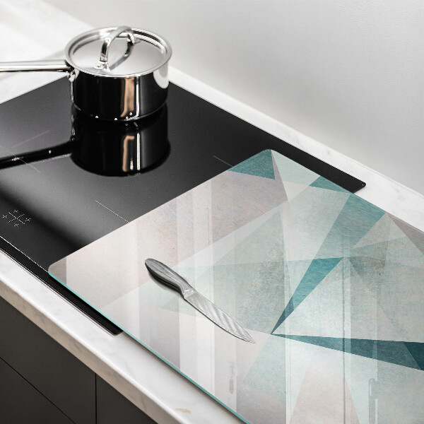 Tagliere in vetro temperato Astrazione tagliente