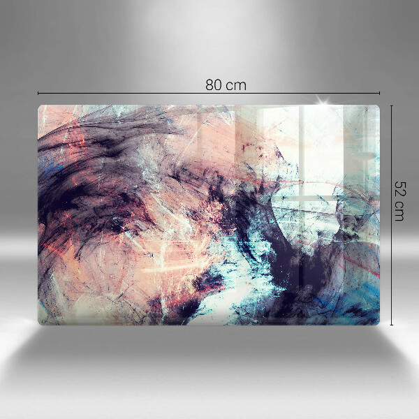 Tagliere in vetro temperato Astrazione dipinta