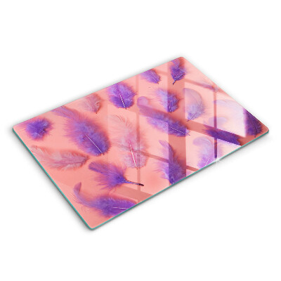 Tagliere in vetro Piume soffici