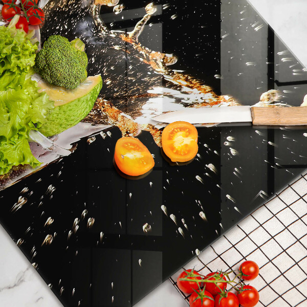 Tagliere in vetro temperato Bere con ghiaccio