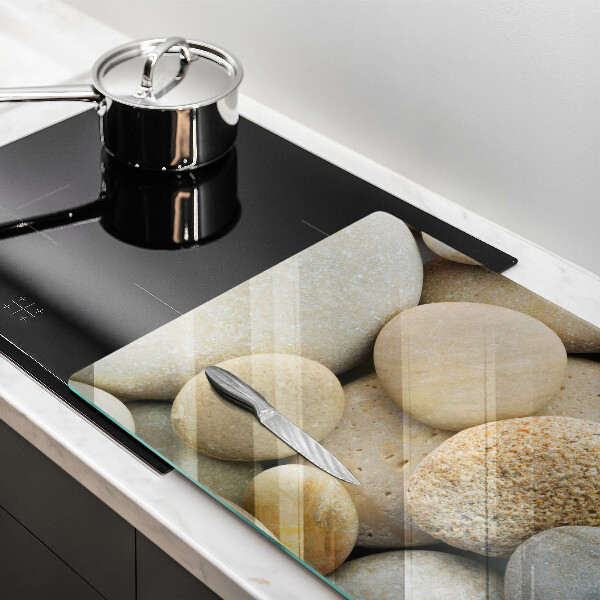 Tagliere in vetro temperato Modello di pietre ovali