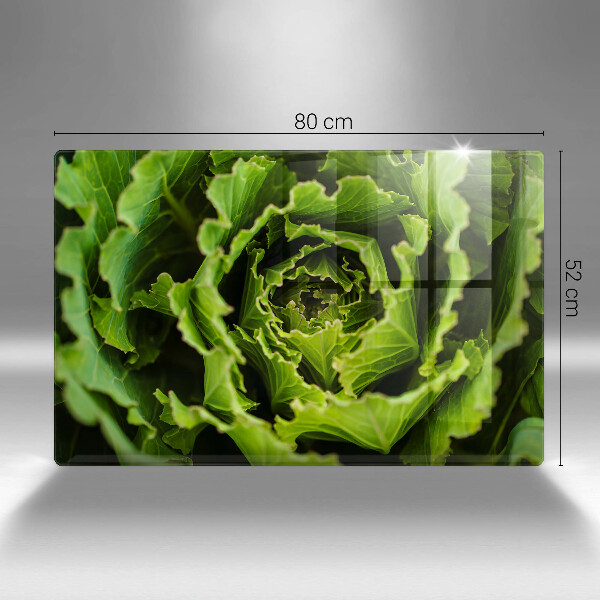 Tagliere in vetro temperato Mangiare foglie di lattuga
