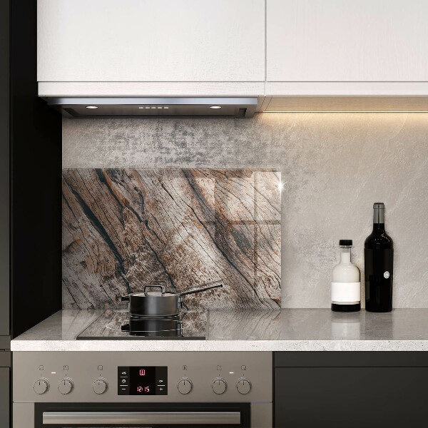 Tagliere in vetro temperato Struttura in legno