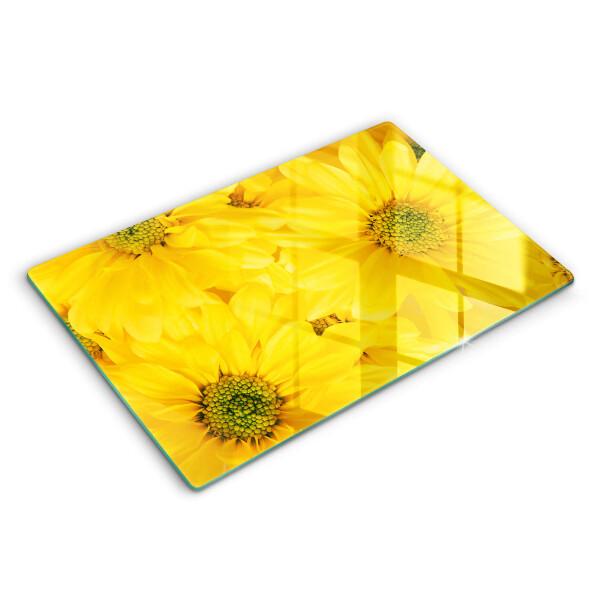 Tagliere in vetro temperato Petali di fiori