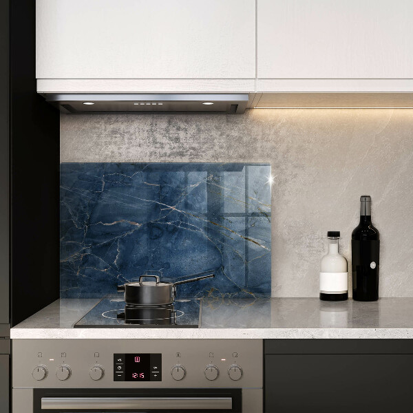 Tagliere in vetro temperato Trama di pietra di marmo