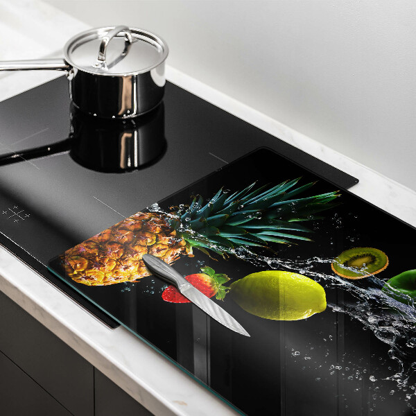 Tagliere in vetro Frutta in acqua