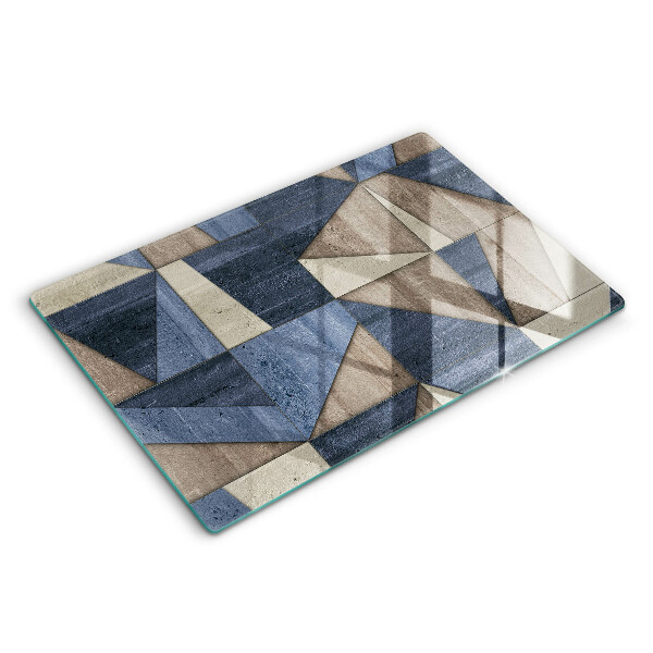 Tagliere in vetro Astrazione geometrica