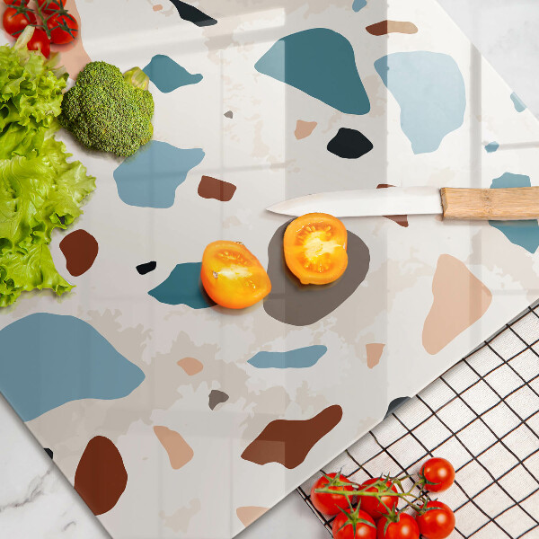 Tagliere in vetro Gres decorativo