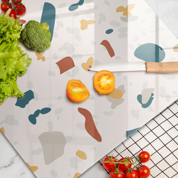 Tagliere in vetro Gres decorativo