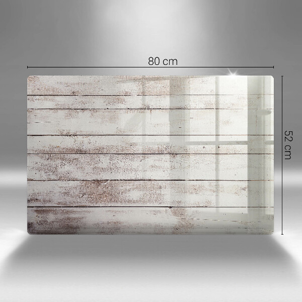 Tagliere in vetro temperato Vecchie tavole di legno