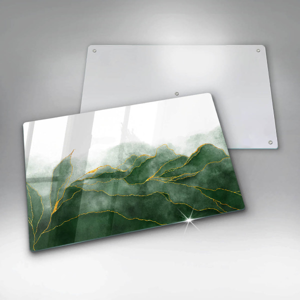 Tagliere in vetro temperato Natura astratta