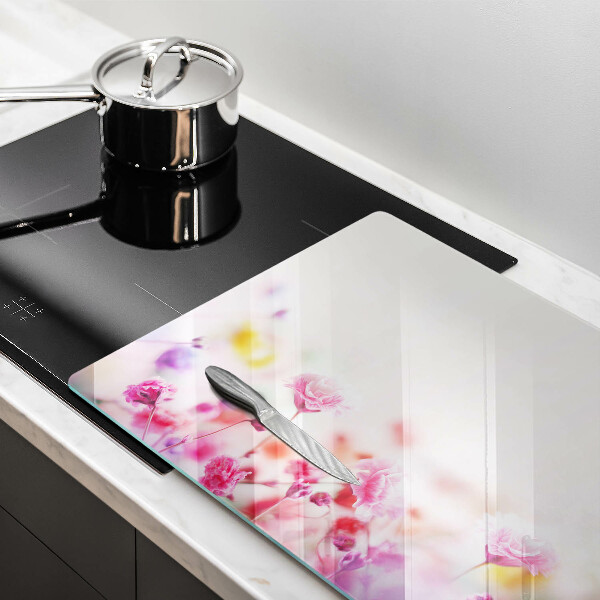 Tagliere in vetro temperato Prato fiorito