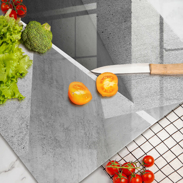 Tagliere in vetro temperato Astrazione concreta