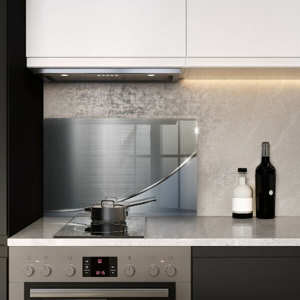 Tagliere in vetro temperato Modello di astrazione in metallo