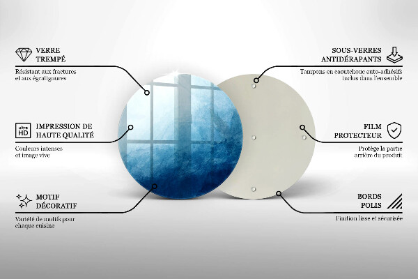 Tagliere in vetro Sfondo astratto