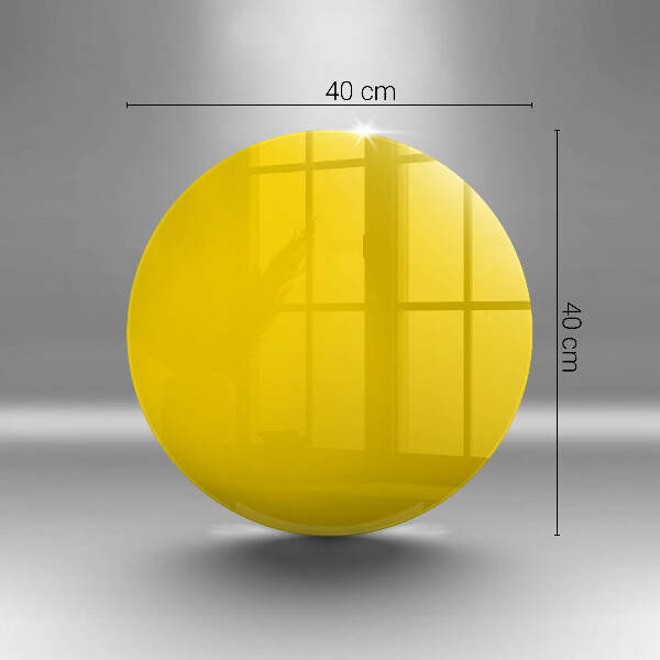 Tagliere in vetro temperato Giallo