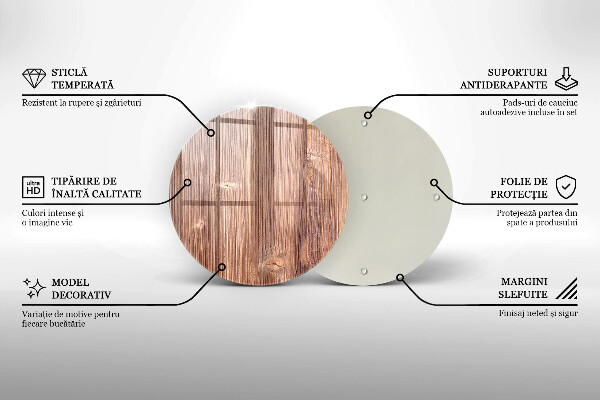 Tagliere in vetro Legno naturale