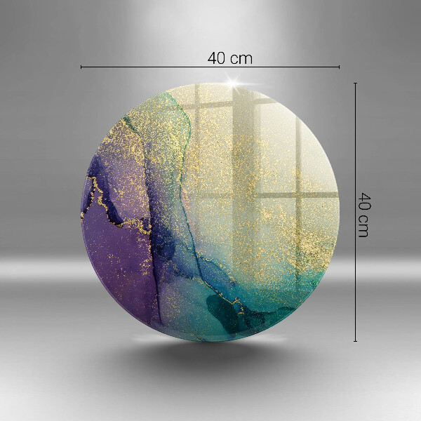 Tagliere in vetro Sfondo con oro