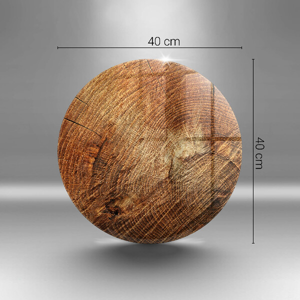 Tagliere in vetro Venatura del legno dell'albero