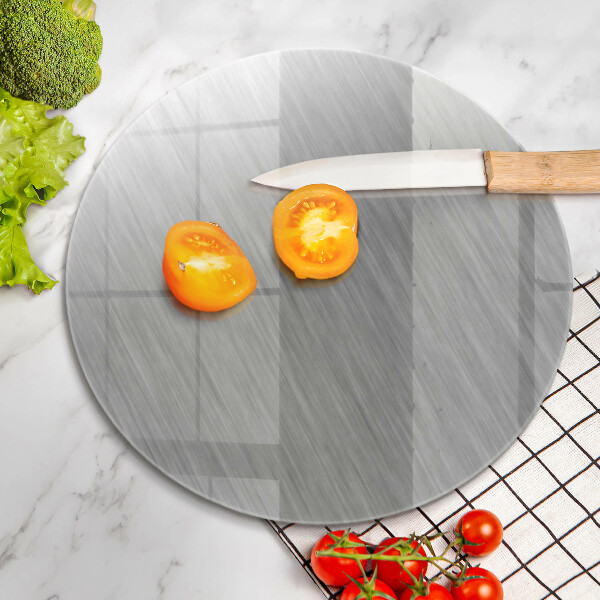 Tagliere in vetro Sfondo con struttura in metallo