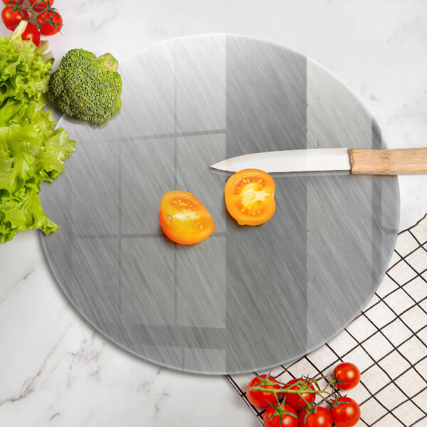 Tagliere in vetro Sfondo con struttura in metallo