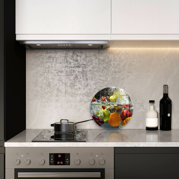 Tagliere in vetro Frutta succosa in acqua