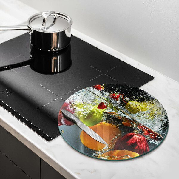 Tagliere in vetro Frutta succosa in acqua