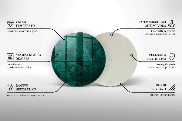 Tagliere in vetro Trama di sfondo in pietra