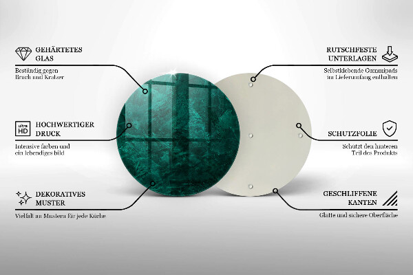 Tagliere in vetro Trama di sfondo in pietra