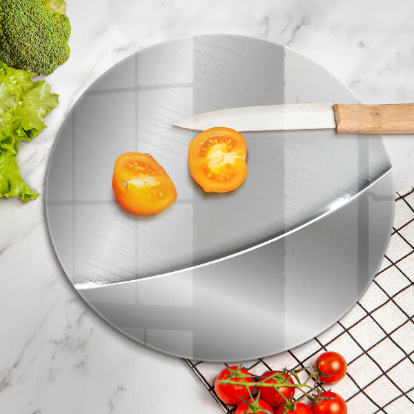 Tagliere in vetro Forme metalliche