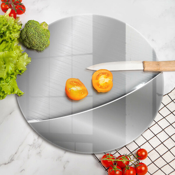 Tagliere in vetro Forme metalliche