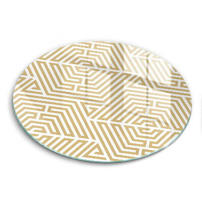 Tagliere in vetro Linee geometriche