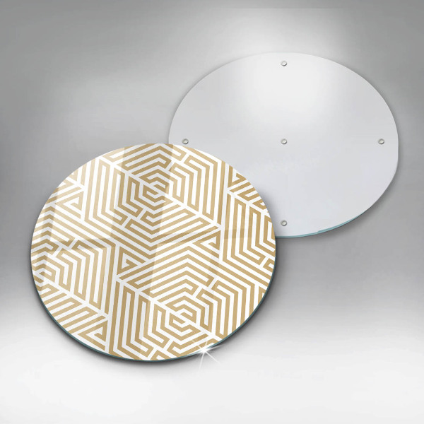 Tagliere in vetro Linee geometriche