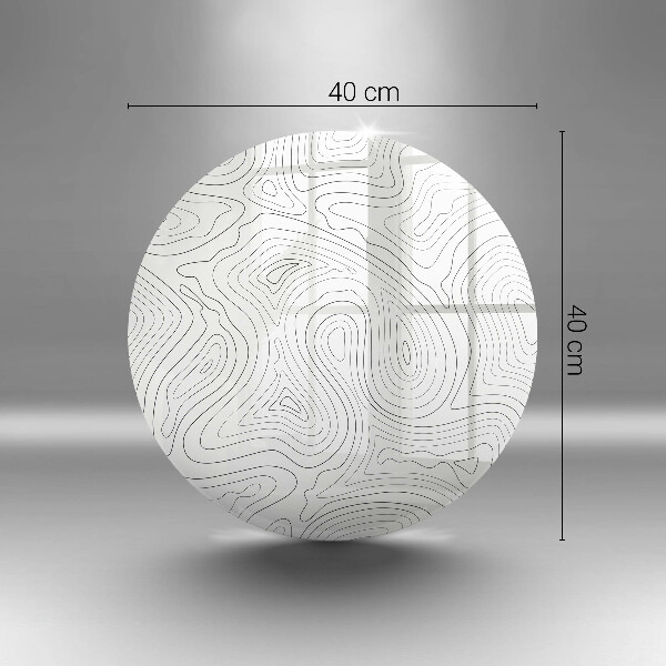 Tagliere in vetro Forme astratte