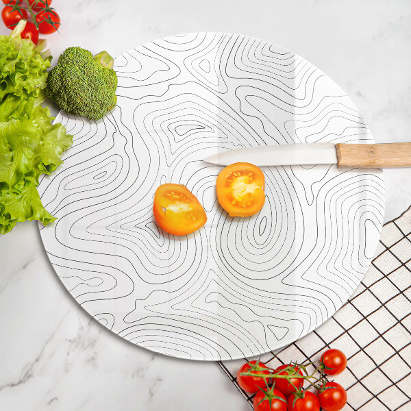 Tagliere in vetro Forme astratte