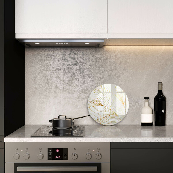 Tagliere in vetro Modello di linee moderne