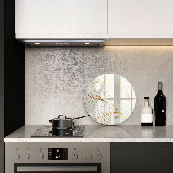 Tagliere in vetro Modello di linee moderne