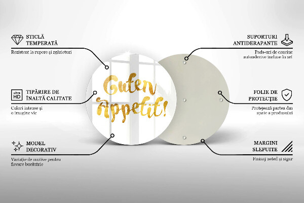 Tagliere in vetro Guten Appetit!