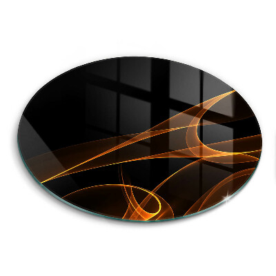 Tagliere in vetro Linee astratte