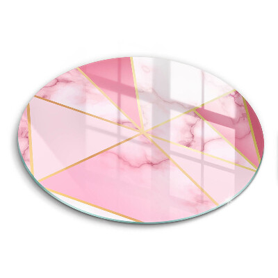 Tagliere in vetro Marmo geometrico