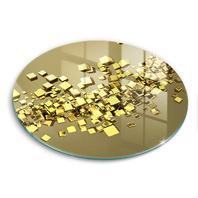 Tagliere in vetro Geometria astratta 3D