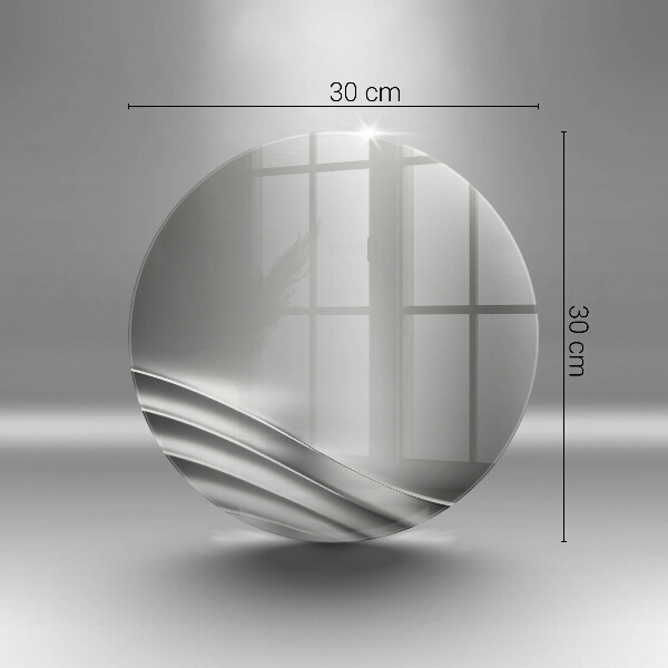 Tagliere in vetro temperato Struttura in metallo
