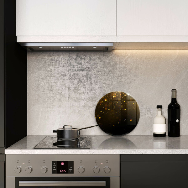 Tagliere in vetro temperato Scintillio d'oro