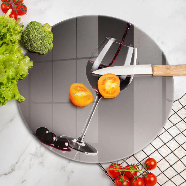 Tagliere in vetro temperato Vetro e uva