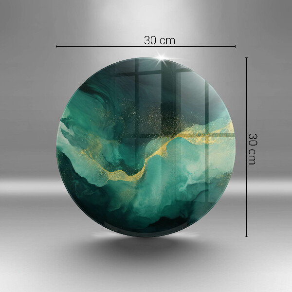 Tagliere in vetro temperato Verde bottiglia