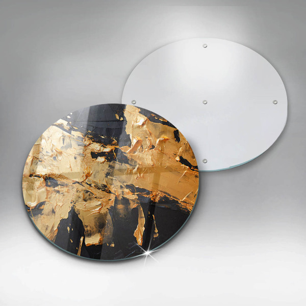 Tagliere in vetro temperato Texture di vernice elegante