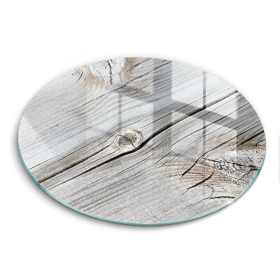 Tagliere in vetro temperato Struttura in legno chiaro