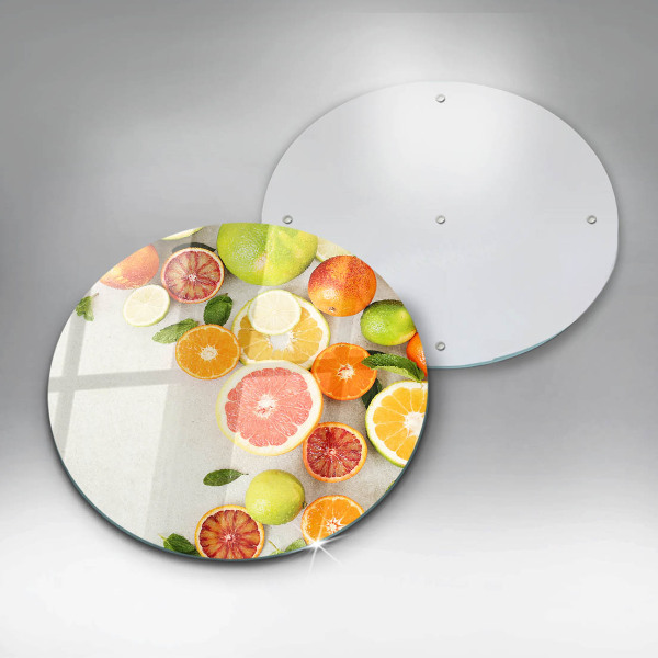 Tagliere in vetro temperato Agrumi