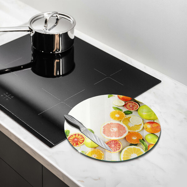 Tagliere in vetro temperato Agrumi